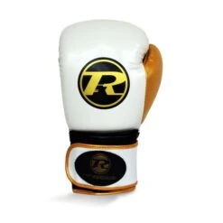 Ringside Pro Fitness Boxing Gloves -Venum Shop pu white front 2