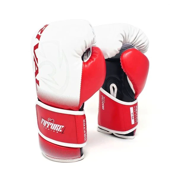 Rival RB-FTR2 Future Junior Bag Gloves - White/Red/Black 2 Rival RB-FTR2 Future Junior Bag Gloves - White/Red/Black - Image 2