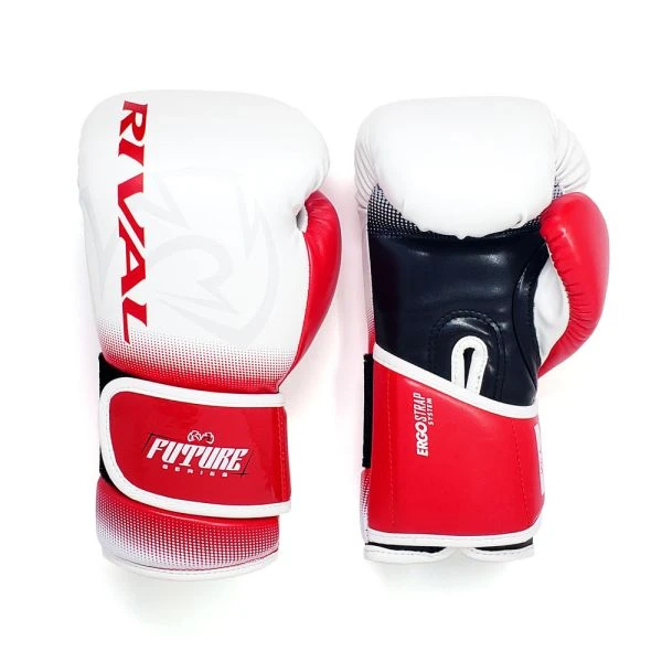 Rival RB-FTR2 Future Junior Bag Gloves - White/Red/Black 3 Rival RB-FTR2 Future Junior Bag Gloves - White/Red/Black - Image 3