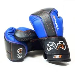 Rival RB10 Intelli-Shock Bag Boxing Gloves -Venum Shop rb10 2 blue geezers boxing 2