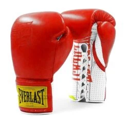 Everlast 1910 Classic Sparring Boxing Gloves - Lace 7 Everlast 1910 Classic Sparring Boxing Gloves - Lace -Venum Shop red 4