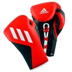 Adidas TILT 350 Pro Boxing Gloves - Lace 11 Adidas TILT 350 Pro Boxing Gloves - Lace -Venum Shop red black lace 1