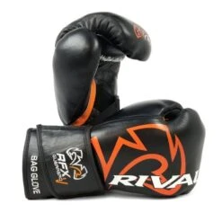 Rival RFX Guerrero Bag Boxing Glove With Velcro Strap - HDE -Venum Shop rfxgv hdef black orange 2