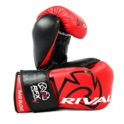 Rival RFX Guerrero Bag Boxing Glove With Velcro Strap - HDE -Venum Shop rfxgv hdef red black 2