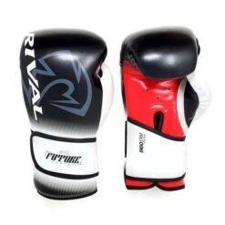 Rival RS-FTR Future Junior Sparring Gloves - Black/White/Red -Venum Shop rs ftr 3