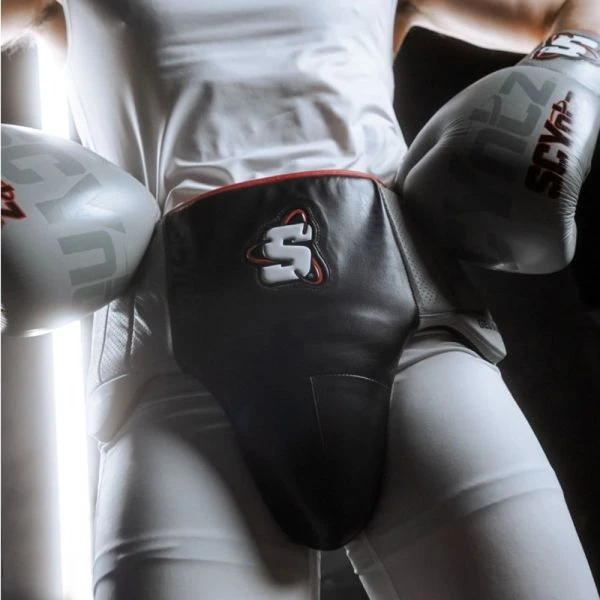 SCYntz Leather Groin Protector 4 SCYntz Leather Groin Protector - Image 4