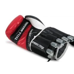 TITLE Speed-Trax Weighted Bag Gloves 6 TITLE Speed-Trax Weighted Bag Gloves -Venum Shop stwbg bk rd 3 4 1