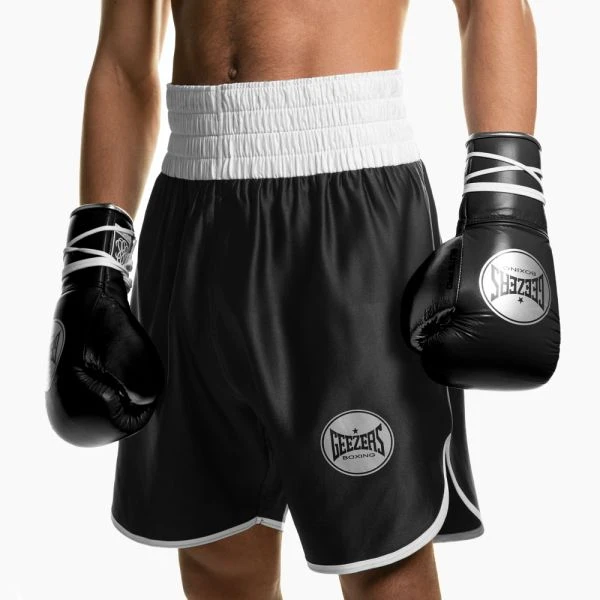 Suzi Wong X Geezers Contrast Satin Boxing Shorts 1 Suzi Wong X Geezers Contrast Satin Boxing Shorts