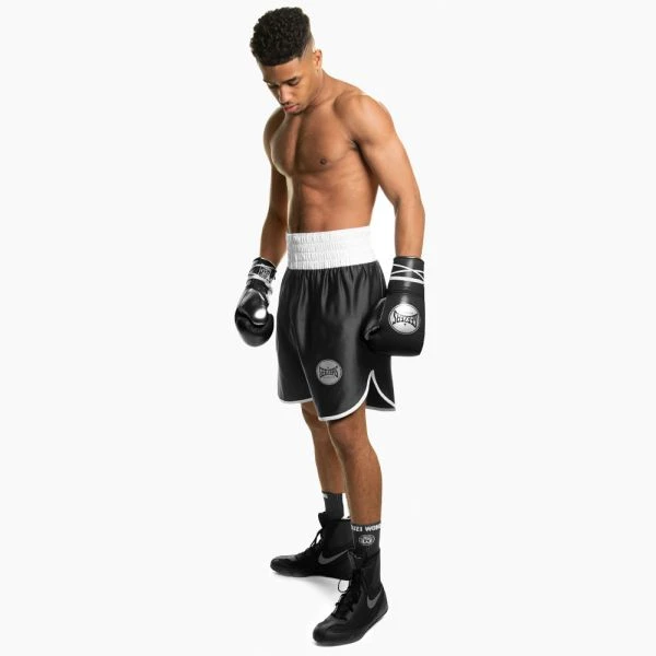 Suzi Wong X Geezers Contrast Satin Boxing Shorts 2 Suzi Wong X Geezers Contrast Satin Boxing Shorts - Image 2