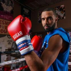 TITLE Boxing Sugar Ray Leonard Signature Leather Sparring Gloves -Venum Shop tb165 10