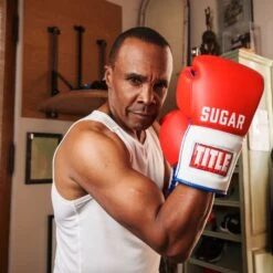 TITLE Boxing Sugar Ray Leonard Signature Leather Sparring Gloves -Venum Shop tb165 7