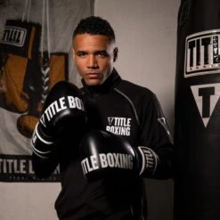 TITLE Boxing Soft Strike Gel Bag Gloves -Venum Shop tb168 black 4