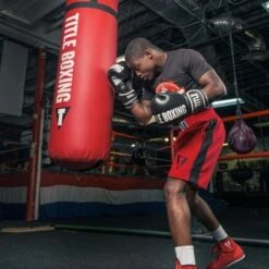 TITLE Boxing Soft Strike Gel Bag Gloves -Venum Shop tb168 black 5