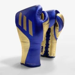 Adidas TILT 750 Pro Fight Boxing Gloves -Venum Shop tilt blue gold
