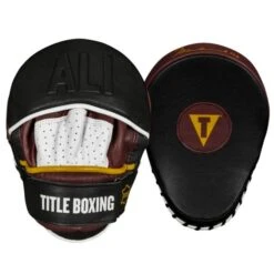 TITLE ALI Genuine Leather Punch Mitts
