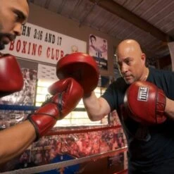 TITLE Boxing Blood Red Leather Punch Mitts -Venum Shop title boxing blood red leather punch mitts 4