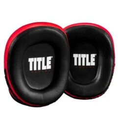 TITLE Combination Focus Mitts -Venum Shop title boxing leather combination focus mitts 2.0 3