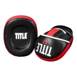 TITLE Combination Focus Mitts -Venum Shop title boxing leather combination focus mitts 2.0 4