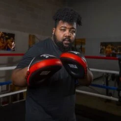 TITLE Combination Focus Mitts -Venum Shop title boxing leather combination focus mitts 2.0 5