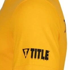 TITLE Boxing Legacy Rocky Marciano RM T-Shirt - Yellow -Venum Shop tlgcy143 gd 3 1
