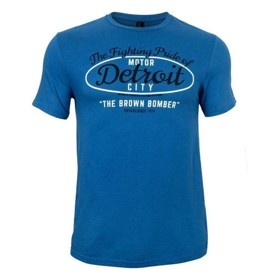 TITLE Legacy Joe Louis Fighting Pride T-Shirt - Blue 1 TITLE Legacy Joe Louis Fighting Pride T-Shirt - Blue