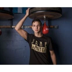 TITLE Boxing Jake LaMotta T-Shirt - Black -Venum Shop tlgcy162