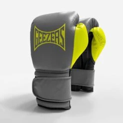 Geezers Hammer Training/Spar Boxing Gloves 2.0 - Velcro -Venum Shop velcro grey volt