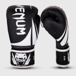 Venum Challenger 2.0 Kids Boxing Gloves - Black/White