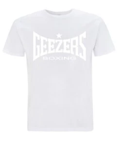 Geezers Large Logo T-Shirt -Venum Shop white white t shirt 3
