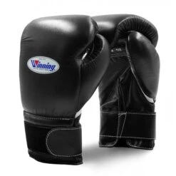Winning MS Training Velcro Boxing Gloves -Venum Shop winning boxing gloves velcro black